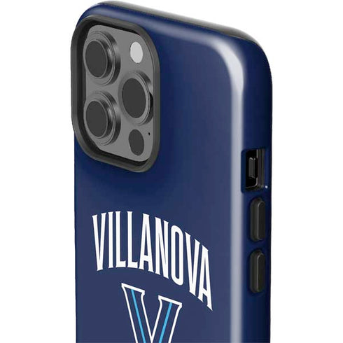 Villanova University Wildcats Black iPhone 15 Pro Max Impact Case